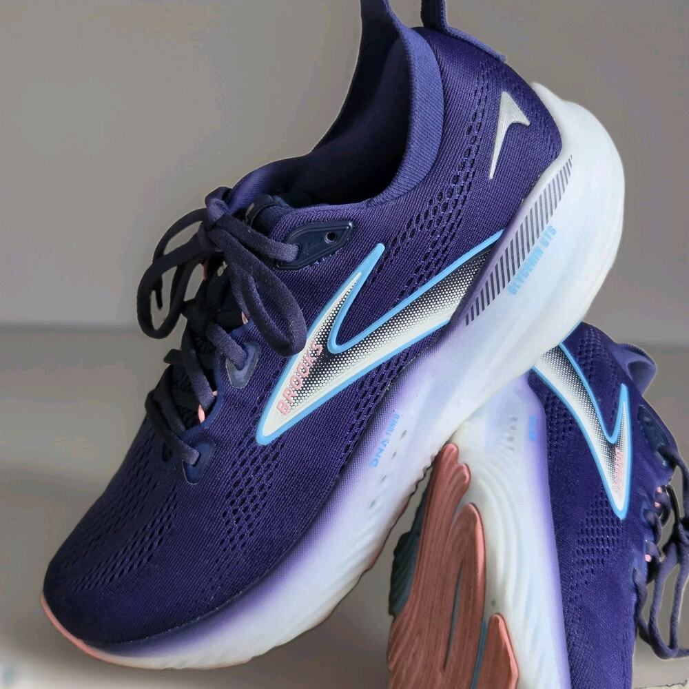 Brooks Glycerin 22 Women's US 9B Blue Ribbon Dianthus GTS Running Shoes